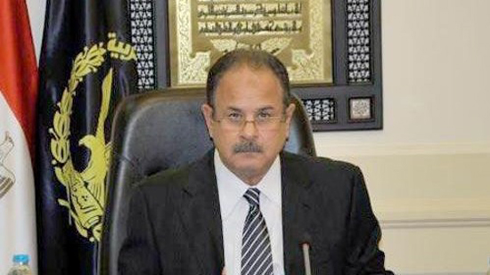 وزير الداخلية يتقدم مشيعي جنازة شهداء كمين مدينة نصر عصر اليوم