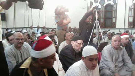 كاهن بالمنوفية يشارك في افتتاح مسجد