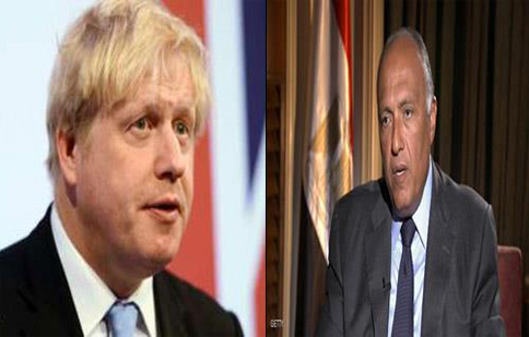 وزير الخارجية يتلقى اتصالاً من نظيره البريطاني بشأن الأوضاع في سوريا