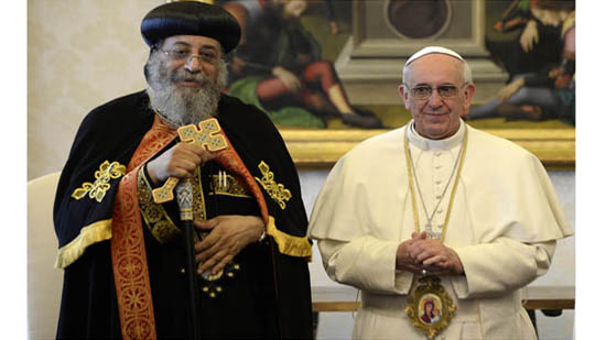 البابا: لم يتم الاتفاق مع البابا فرنسيس على إلغاء المعمودية
