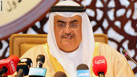 وزير خارجية البحرين يصف نصرالله بـ