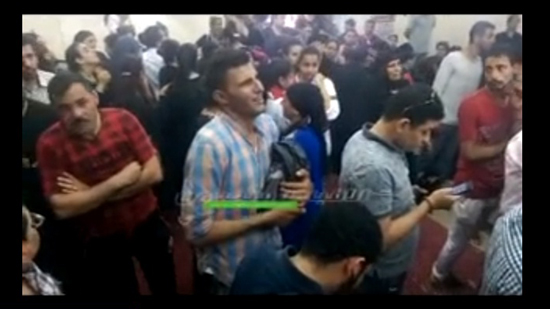 بالفيديو ..شقيق احد الشهداء يصف أخر ماتبق من شقيقه بعد حادث إرهاب المنيا 
