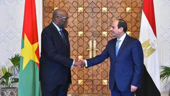 السيسي: مستعدون لزيادة الاستثمارات المصرية في بوركينا فاسو
