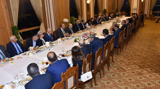 وزير الخارجية يستضيف حفل الإفطار السنوي لكبار الإعلاميين ورؤساء التحرير 