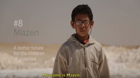 بالفيديو.. مؤسسة ساويرس تنقذ الطفل مازن بمشروع بعد إصابته من العمل بالمحاجر