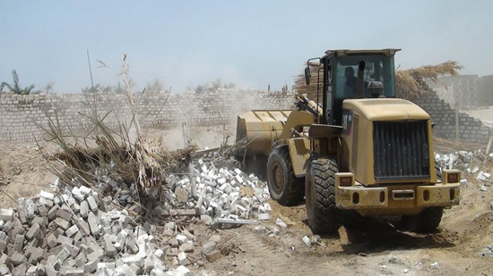  إزالة تعديات على 600 متر أملاك الدولة بالقوصية في أسيوط
