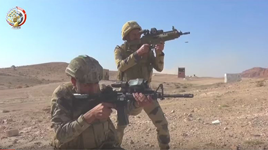 القوات المسلحة تعرض التدريبات العسكرية المشتركة مع الدول العربية