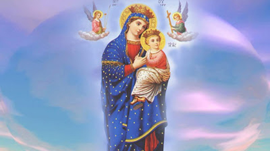القديسة العذراء مريم 