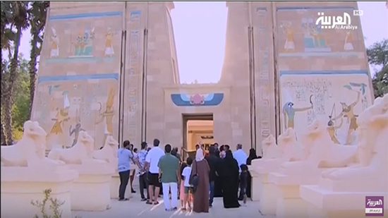 بالفيديو.. افتتاح المتحف السعودي بالقرية الفرعونية