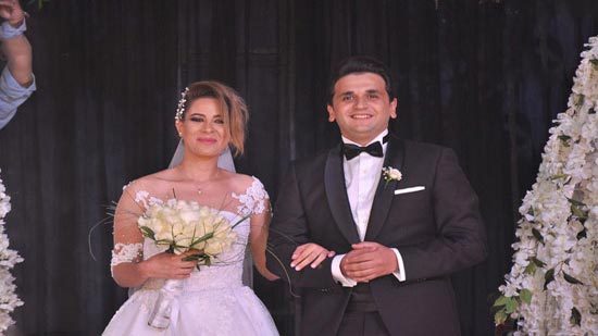 بالصور.. مصطفى خاطر خلال حفل زفافه: 