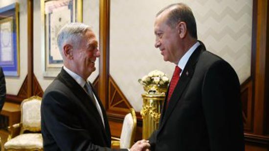 وزير الدفاع الأمريكى يعلن تأييده لأردوغان فى حربه ضد الأكراد