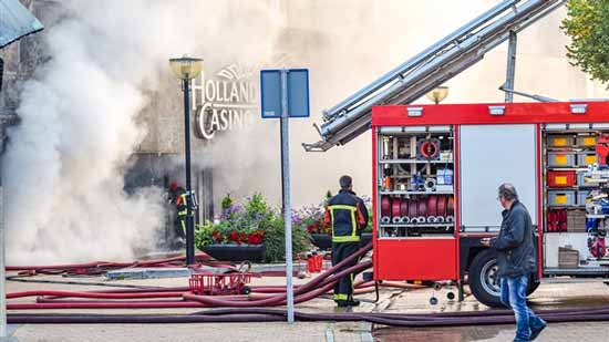 حريق ضخم بكازينو في هولندا