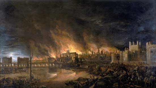 حريق لندن الكبير