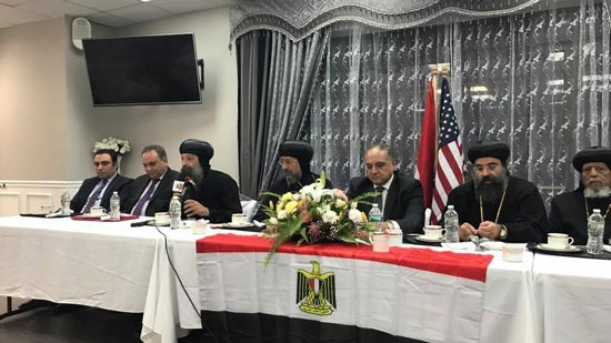  الكنيسة الأرثوذكسية تكرم سفير مصر بنيويورك