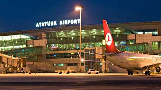 مطار أتاتورك التركي