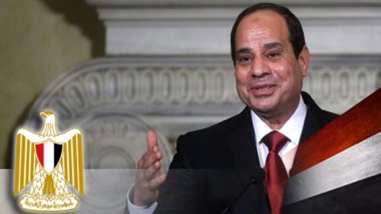 السيسي يهنئ المصريين بالوصول لروسيا 2018