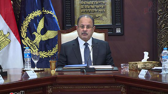  اللواء مجدي عبد الغفار، وزير الداخلية