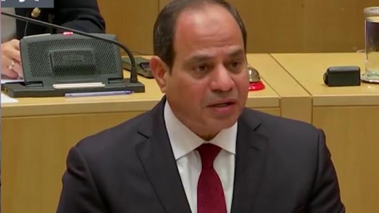 السيسي من البرلمان القبرصي: مصر وطناً ثانياً للمواطنين القبارصة