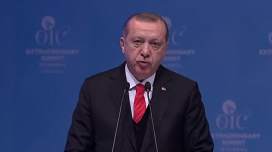 أردوغان: قرار ترامب بشأن القدس في حكم العدم