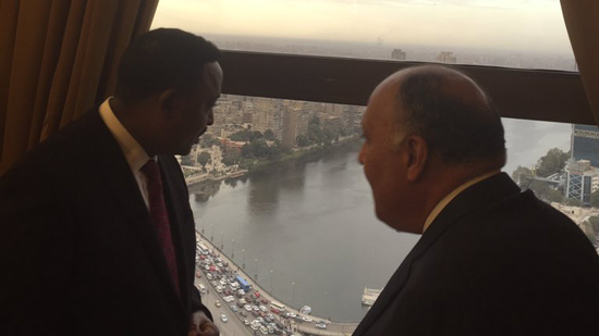 بالصور.. وزير الخارجية المصري يصطحب نظيره الأثيوبي في جولة لمشاهدة معالم القاهرة