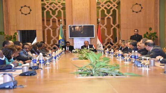  وزير الخارجية يترأس الشق الوزاري من اللجنة العليا المشتركة بين مصر وإثيوبيا