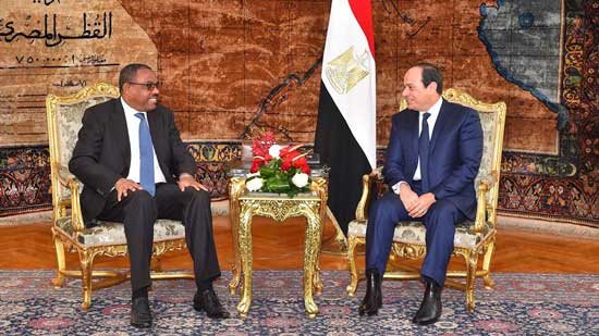  رئيس وزراء أثيوبيا: ندرس الاقتراح المصري بشأن سد النهضة