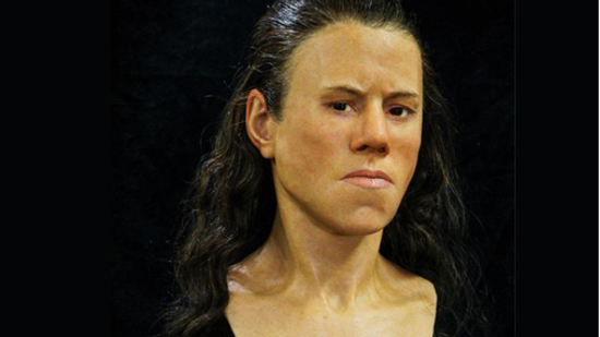 إعادة بناء وجه فتاة مراهقة عمرها 9 آلاف عام