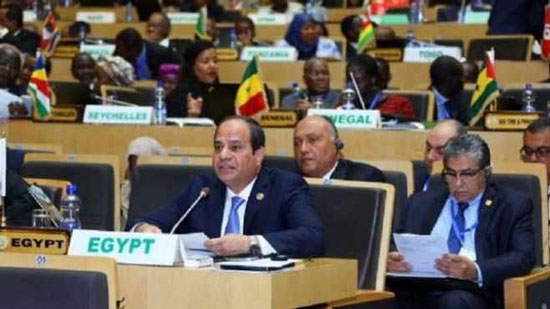 الرئاسة : مصر ترأس الاتحاد الإفريقي 2019