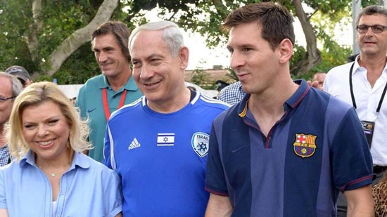  ميسي والمنتخب الأرجنتيني في مباراة ودية في إسرائيل 