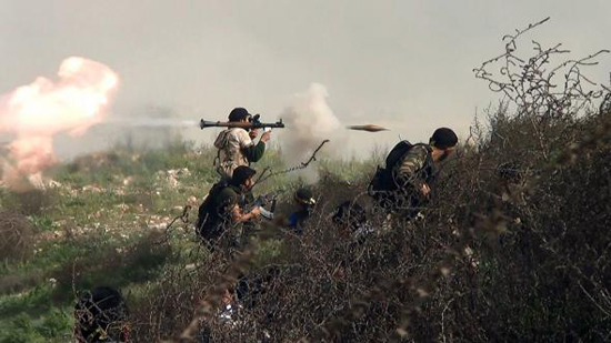 معركة الغوطة وسط تقدم سوري ومساندة غربية للإرهابيين