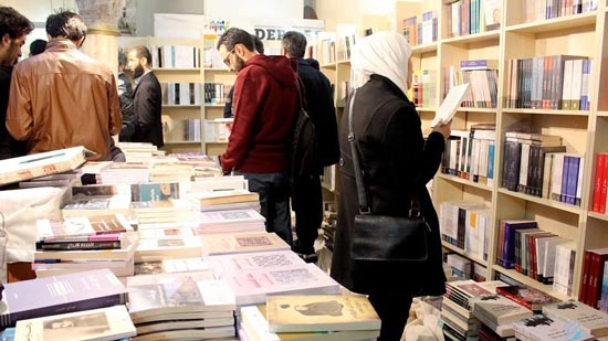  2500 كتاب في معرض بجامعة بني سويف 