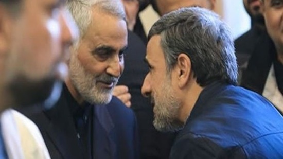 أحمدي نجاد وقاسم سليماني