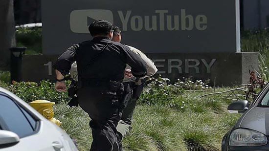  بالصور.. حادث إطلاق النار بمقر شركة يوتيوب بكاليفورنيا