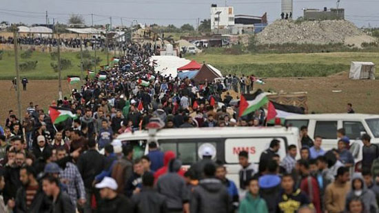 الصحة الفلسطينية: مقتل 2 وإصابة 40 في المظاهرات بغزة