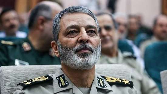 قائد الجيش الإيراني يتحدث عن 