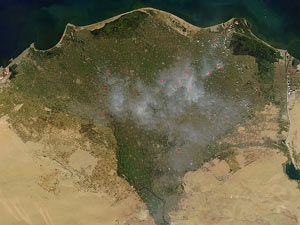خبراء: ارتفاع منسوب مياه المتوسط يهدد دلتا النيل