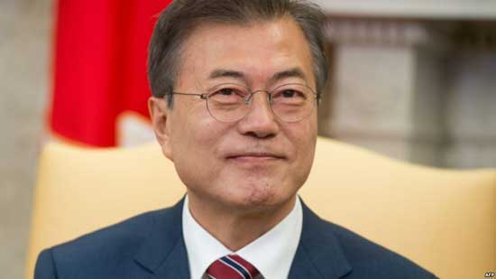 الرئيس الكوري الجنوبي يأسف لإلغاء قمة سنغافورة
