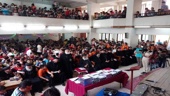 دير مواس تحتفل بمئوية مدارس الأحد