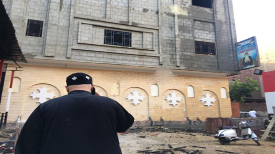  بالفيديو والصور.. بعد تجهيز ثلاث سنوات النيران تلتهم كنيسة أبو مقار.. تعرف على القصة الكاملة