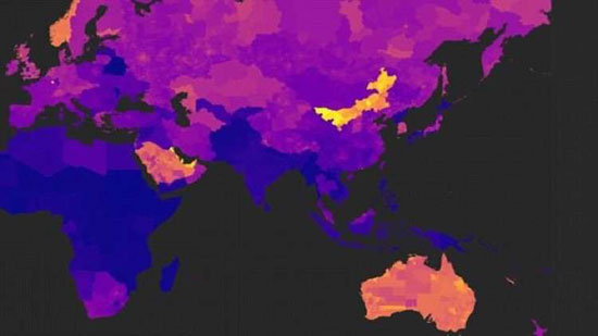 خريطة تكشف المناطق الأكثر تلوثا حول العالم!