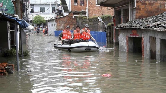 إجلاء 5200 شخص بسبب الفيضانات غربى الصين