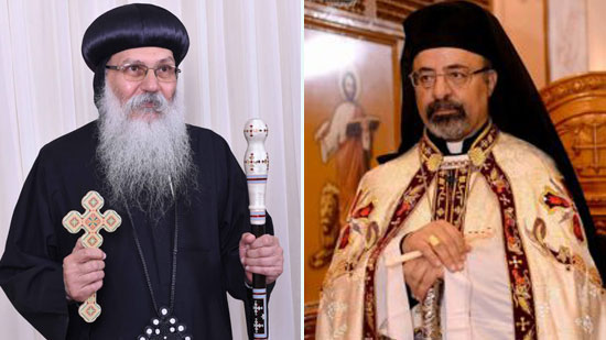 بطريرك الكاثوليك يعزى فى وفاة رئيس دير أبو مقار