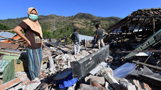 زلزال قوي يضرب اندونيسيا 