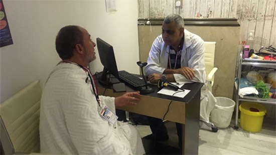  الصحة: تردد أكثر من مليون حاج مصري على العيادات الطبية للحج