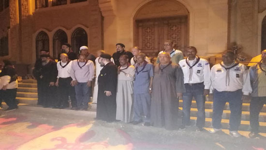 كنيسة قوص تنظم احتفالية الوعد الكشفي بحضور مسئولين تنفيذين 