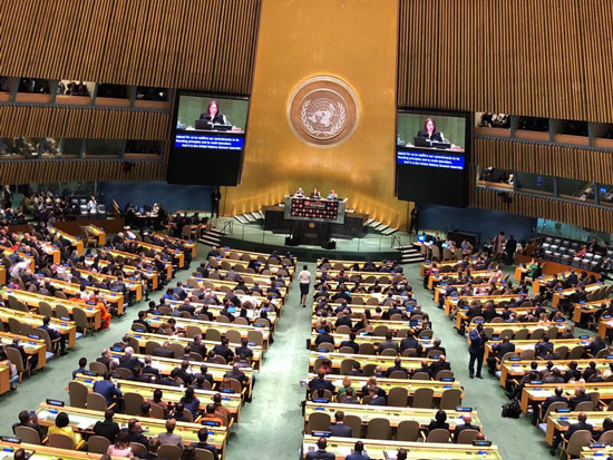 رئيس الدورة الـ73 للأمم المتحدة: روح مانديلا العظيمة حولت العنف إلى السلام