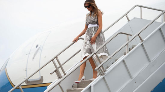 البيت الأبيض: ميلانيا ترامب تزور الأهرامات