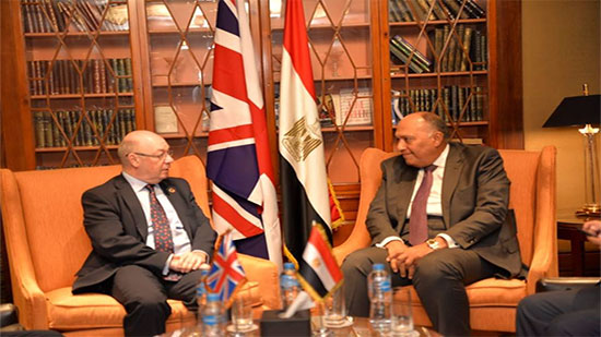 سوريا وليبيا واليمن على قائمة لقاء وزير الخارجية ونظيره البريطاني