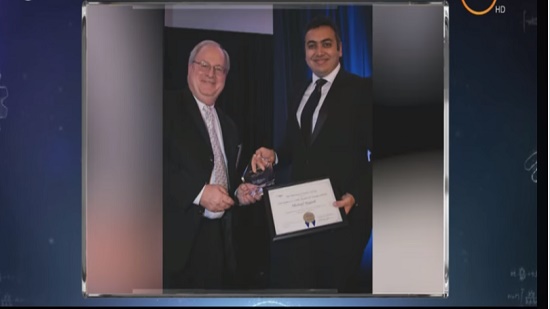  المصري  مايكل نجيب يقتنص جائزة أفضل باحث شاب في أمريكا
