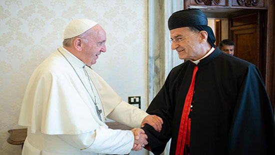  البابا فرنسيس يستقبل البطريرك الماروني